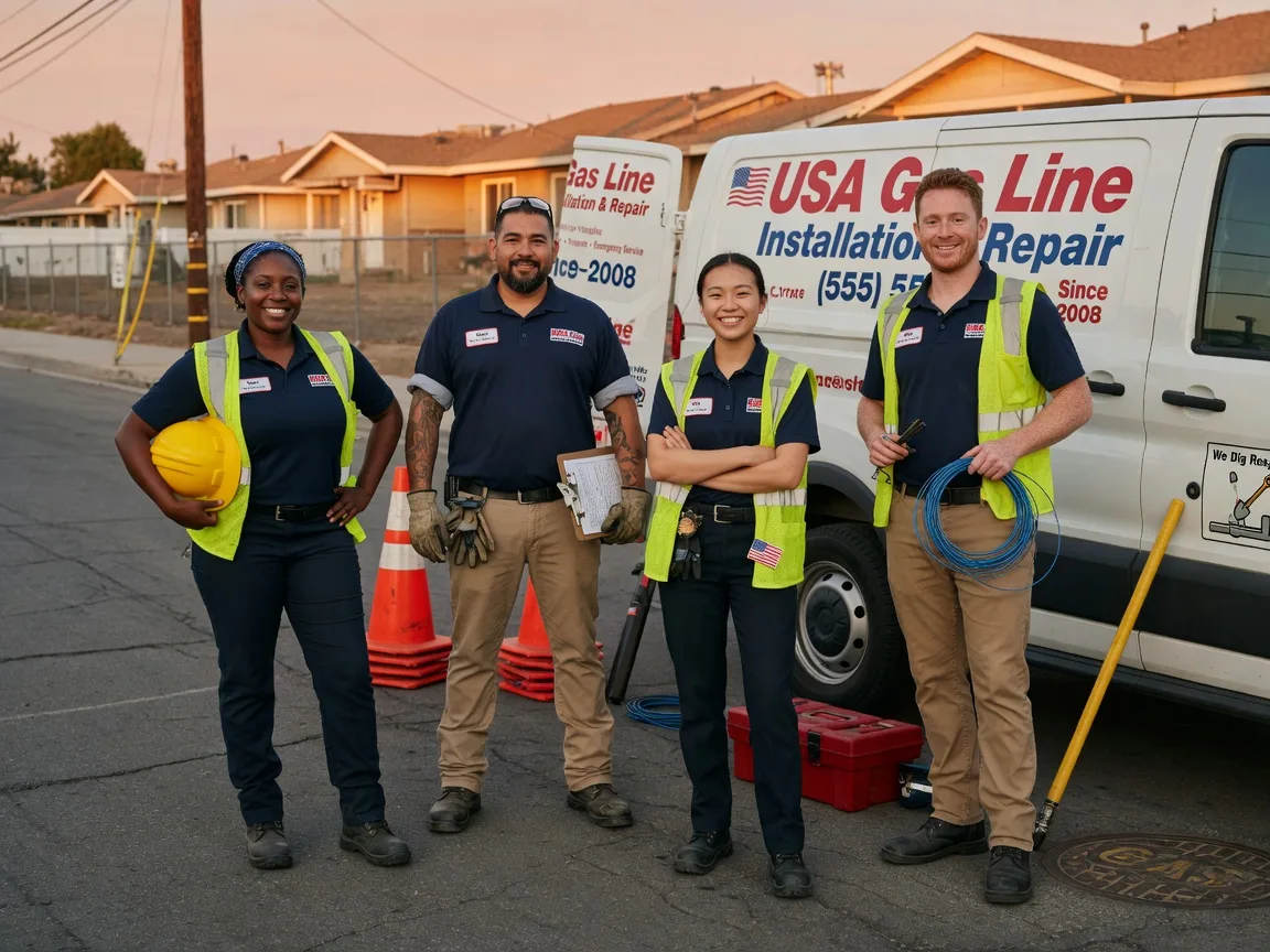 Gas Line Installation company in Midnight, MS